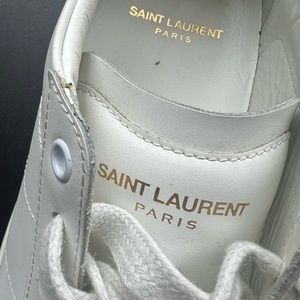 Saint Laurent ysl men’s sneaker size 41 white